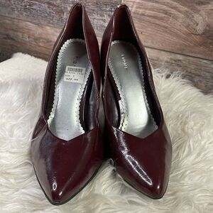 Fiona Ladies High 4” Stiletto Heel Dress Shoes, Brown, Size 7